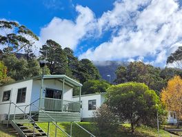 One of the quaint cabins