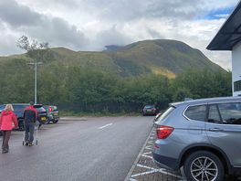 View from the car park