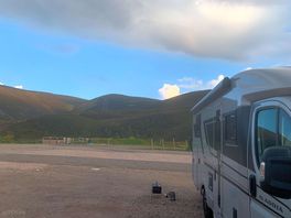 Our motorhome with great view