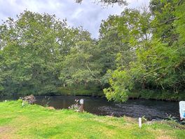 The river on the campsite