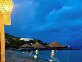 Beach at night