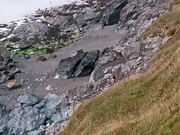 From the walkway to the beach.