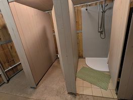 Toilet and shower facilities
