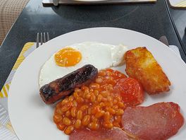 Saturday breky in our tourer