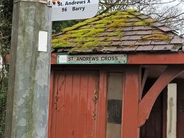 Local bus stop to barry 3 min walk away from site