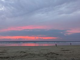 Sunsets are great on the south west coast