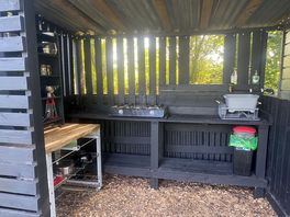 Our own kitchen area