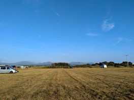 Pitched up with a lovely view!