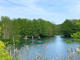 Paddleboarding on alderford lake - amazing place! thanks for the recommendation