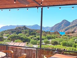 Uitzicht van het restaurant