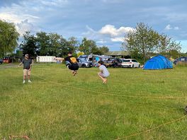 Playing games in the open field