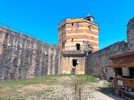 The local castle .