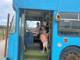 Family photo on ballinadee bus