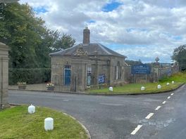 Entrance to paxton house.