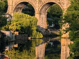 Knaresborough, 5 mins away