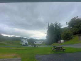 View from our pitch