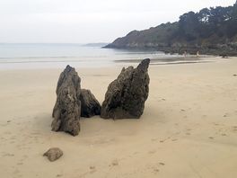 Beach, only 15 minutes walk away.
