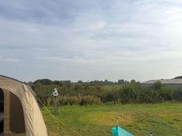A morning view from our tent