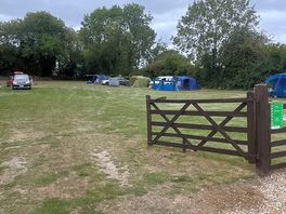 Entrance to the camp site.