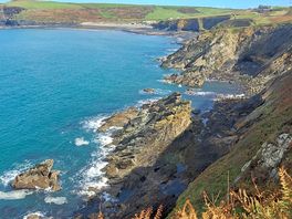 Cliff top walk.