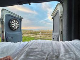 View from our bed was stunning
