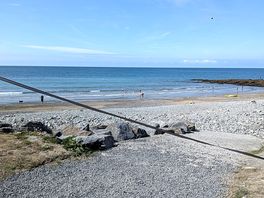 The beach