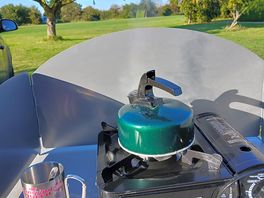 A gorgeous day, on a fabulous site