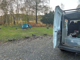 Not far from the van!