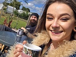 Sunny morning coffees!