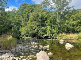 River along camp site