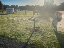 Morning view from tent.