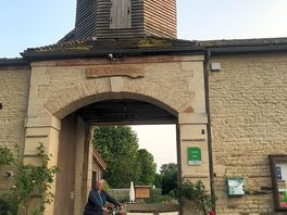 Entrance to campsite.