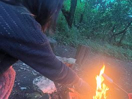 Fire and marshmallows