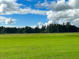 Golf course looking towards the castle