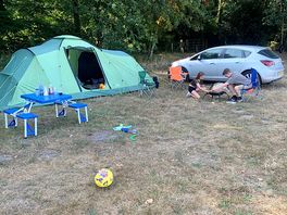 Family camping trip