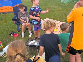 Toasting marshmallows