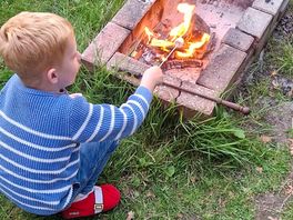 Smores on the firepit