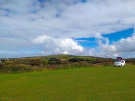 From our pitch looking onto the rest of the site