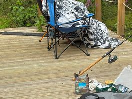 Lovely decking chilli morning