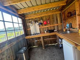 One of four cooking areas
