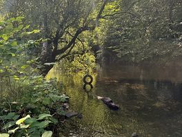 River that runs alongside the site