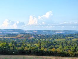 A view from one of the walks from thw campsite