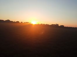 Stunning sunsets.