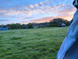 The view in the morning
