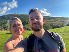 On a walk to the waterfall