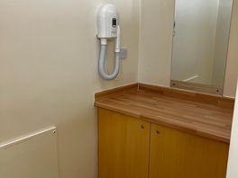Separate area hairdryer & sink
