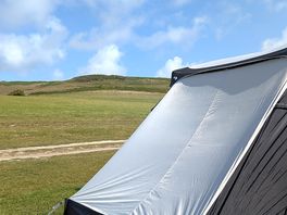 View across the campsite