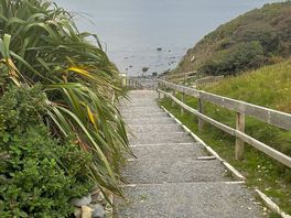 Steps to beach