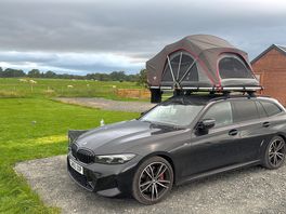 Roof tent pitch