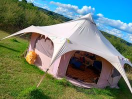 Amazing place kids loved the bell tent next time bringing our own tent